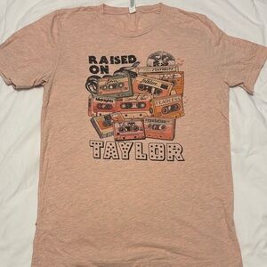 Graphic Tee with Cassette Design